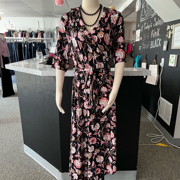 Boden Dresses & Skirts - Boden Black Print Dress Size 20-22